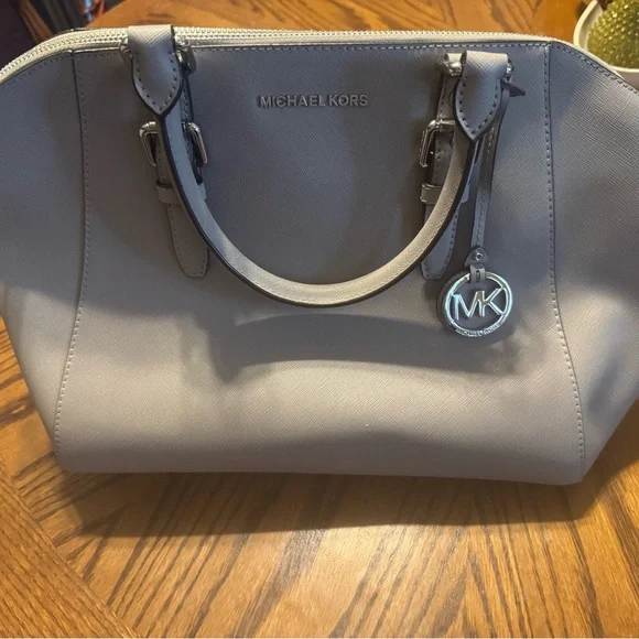 Michael Kors Taupe Satchel Bag - Picture 9 of 9